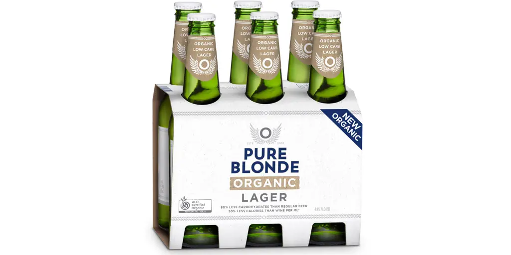 Pure Blonde Organic Lager 6 pack