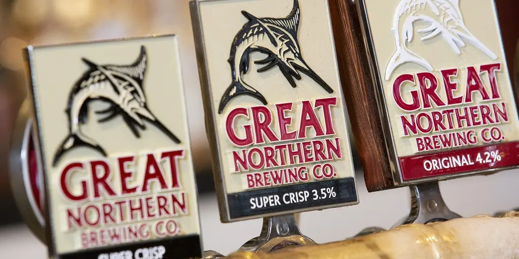 Great Northern beer decals