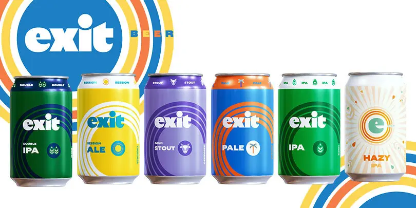 Exit Brewing rebrand