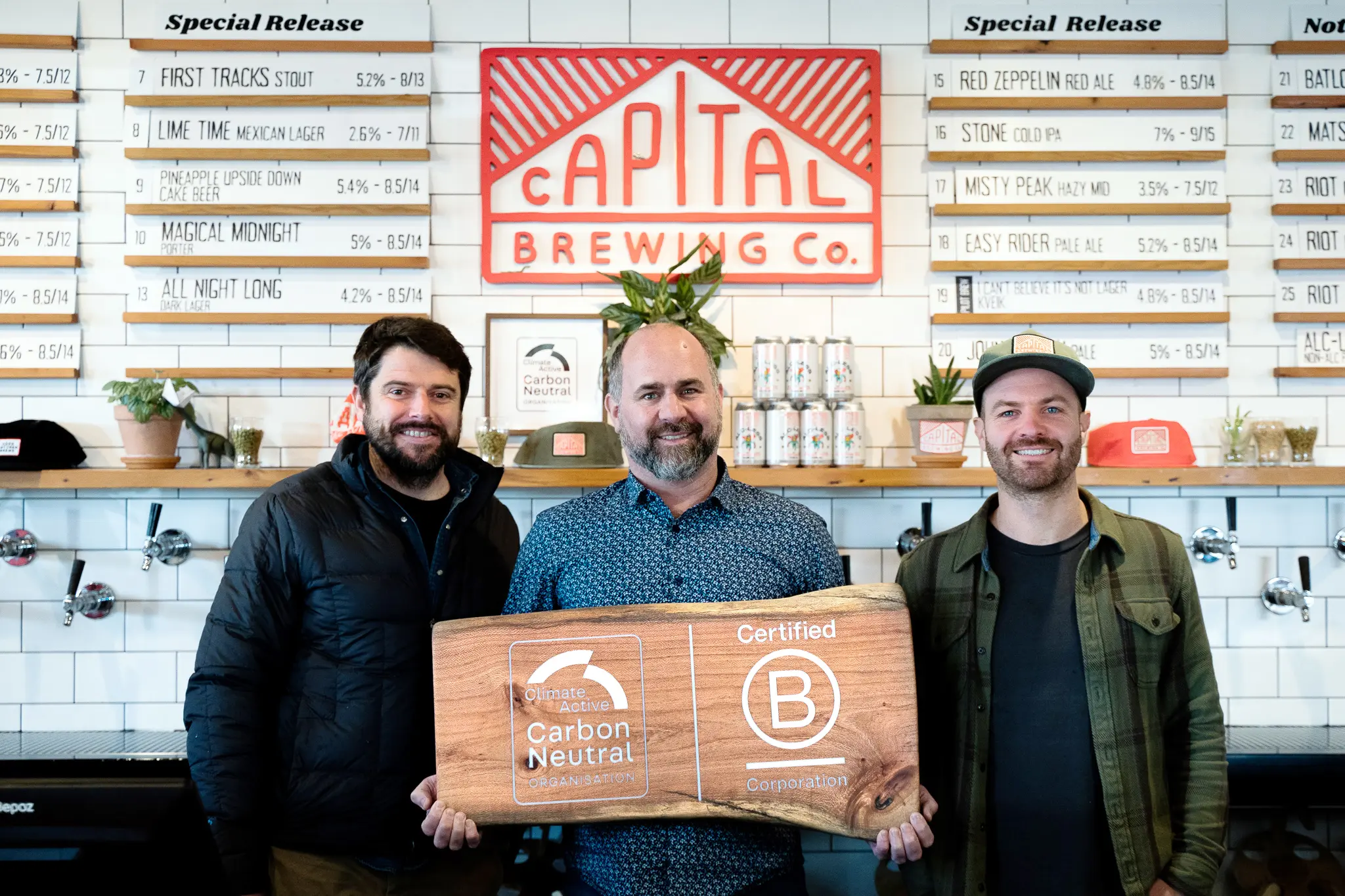 Capital Brewing Co - Laurence Kain, Dan Watters, Tom Hertel 2