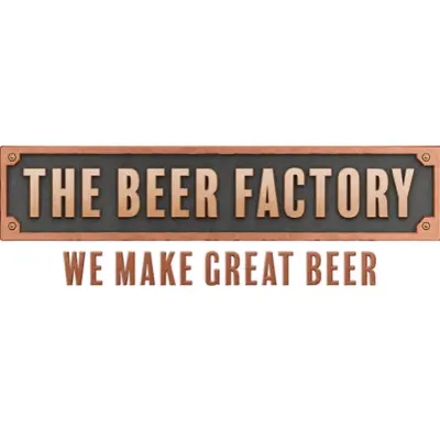 The beer factory we make great beer logo