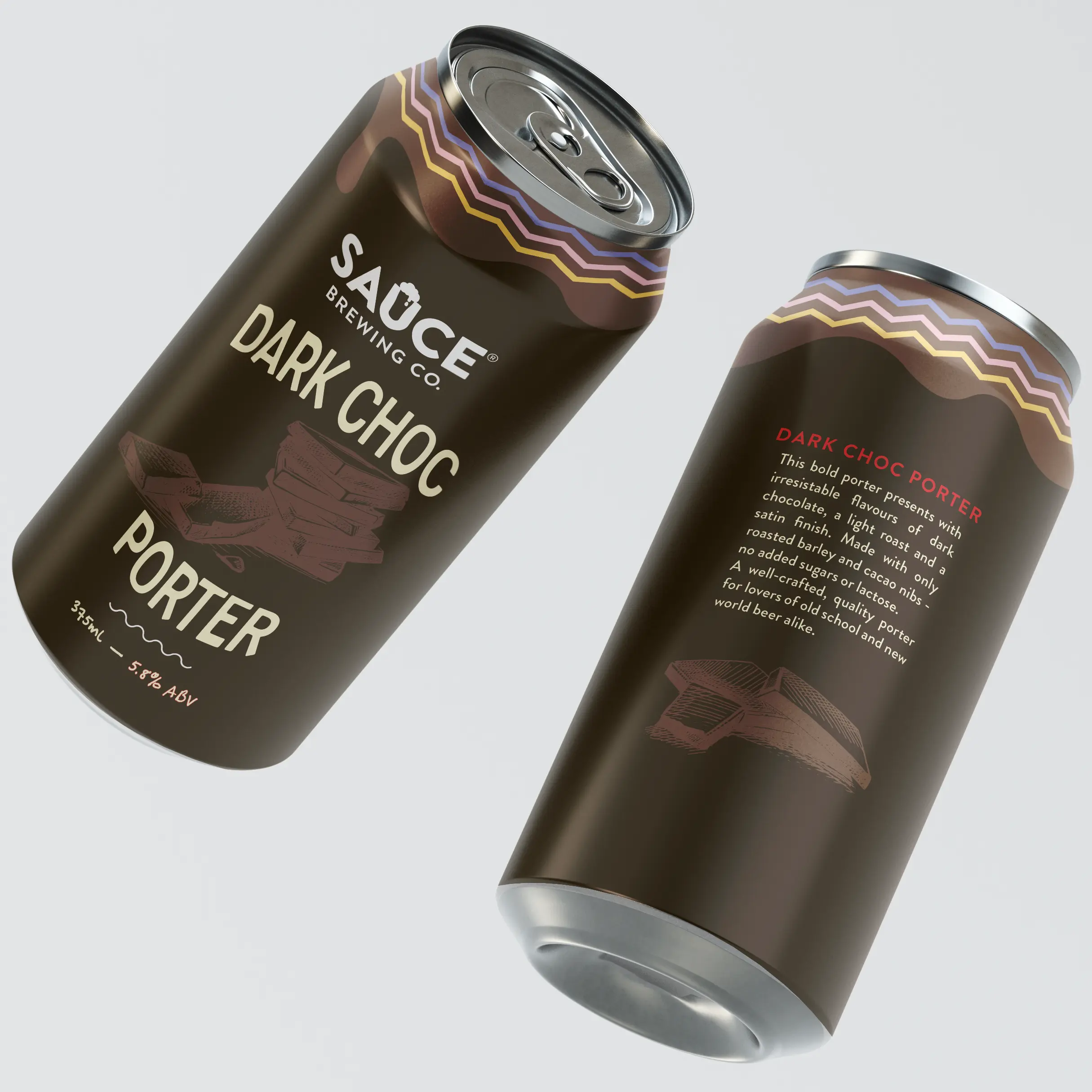 dark choc porter mockup