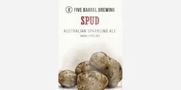 Spud Sparkling Ale Five Barrel