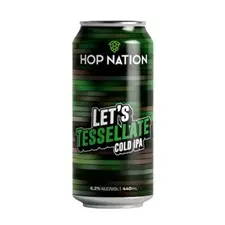 A can of Let's Tessellate by Hop Nation Brewing Co