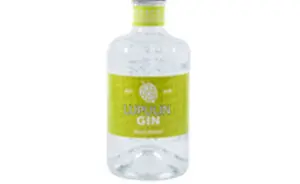 A bottle of Lupulin Gin by Bridge Road Brewers