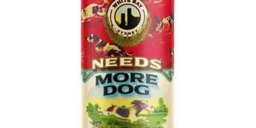 Can of Needs More Dog Red IPA by White Bay Beer Co
