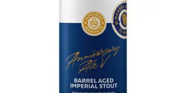 A can of Slipstream's Barrel Aged Imperial Stout