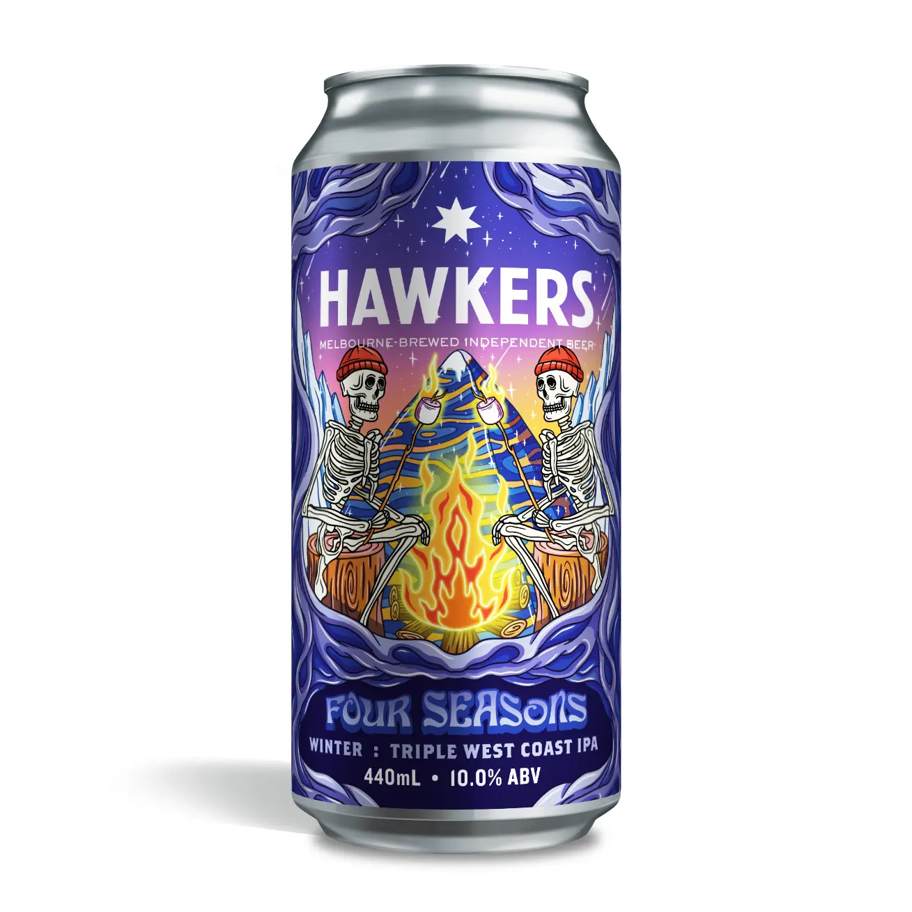 Can of Four Seasons -- Winter by Hawkers Beer