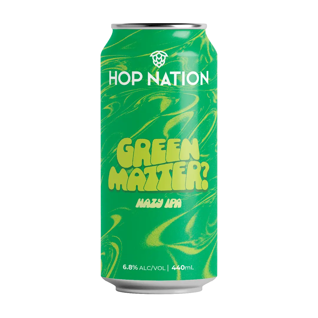 Can of Green Matter? Hazy IPA by Hop Nation