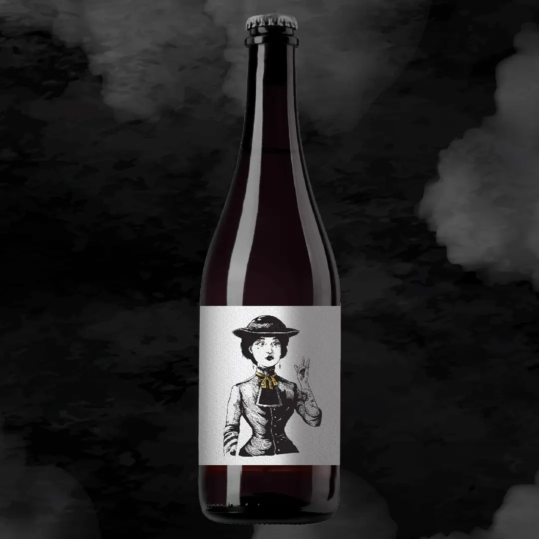 Bottle of Rocky Ridge's barrel-aged beer called 'Jindong Balling'