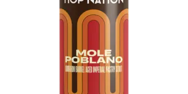 Can of Mole Poblano, a Bourbon Barrel Aged Imperial Pastry Stout by Hop Nation Brewing Co