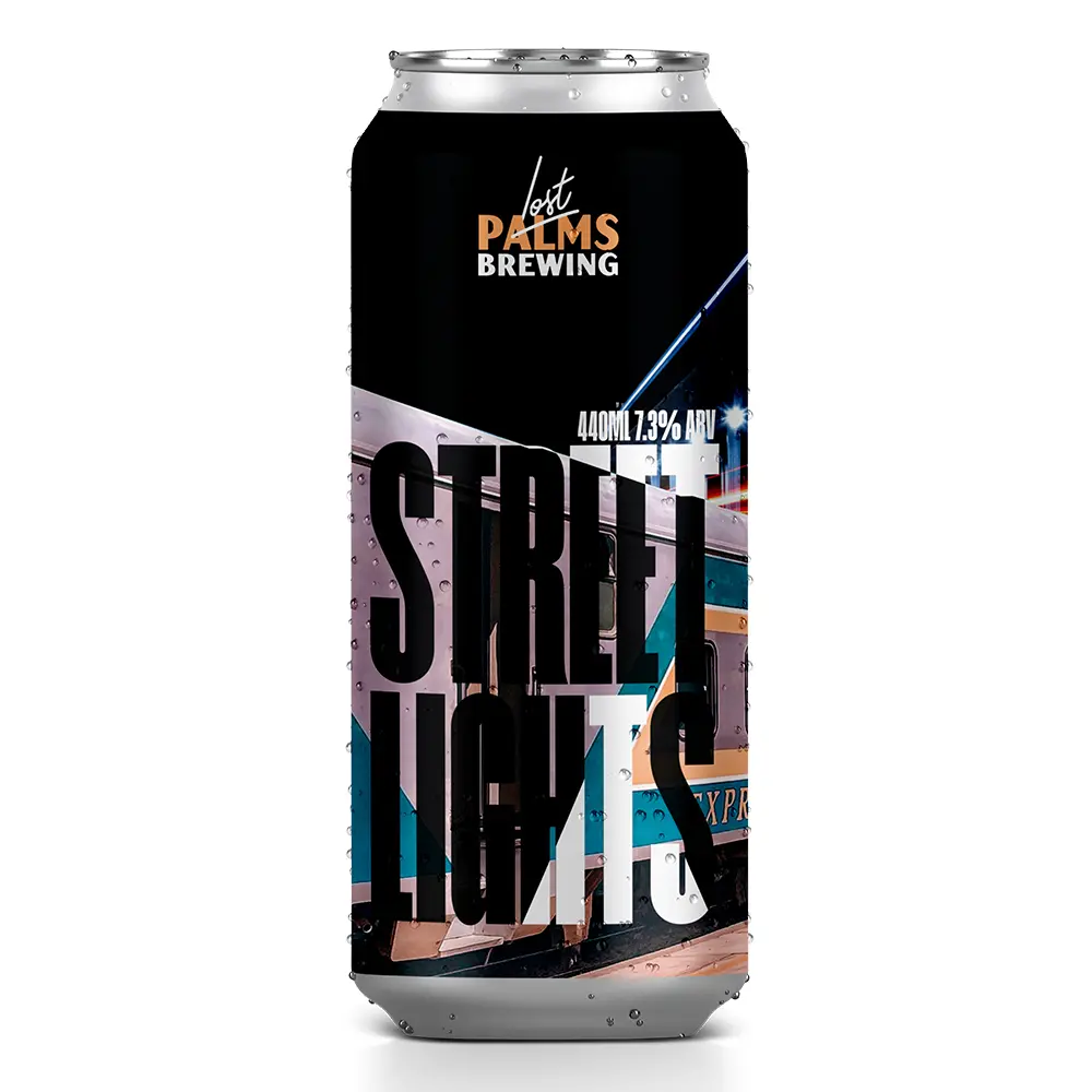 Can of Street Lights by Lost Palms Brewing Co