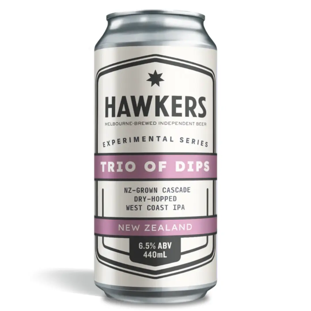 Can of Trio of Dips - New Zealand by Hawkers Beer