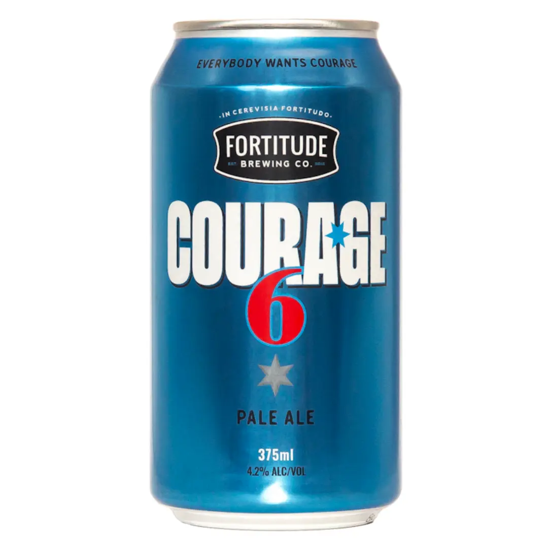 Can of COURAGE6 by Fortitude Brewing