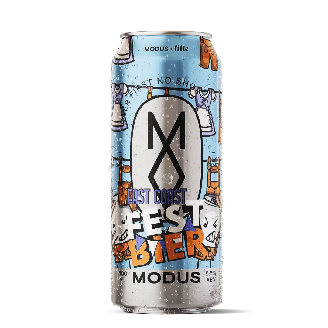 Can of East Coast Festbier by Modus Brewing