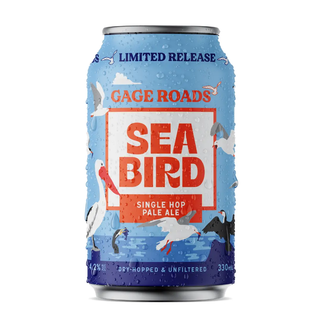 Can of Sea Bird Single Hop Pale Ale by Gage Roads