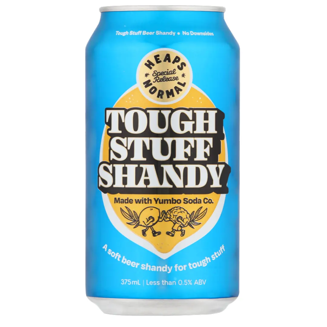Can of Tough Stuff Shandy by Heaps Normal