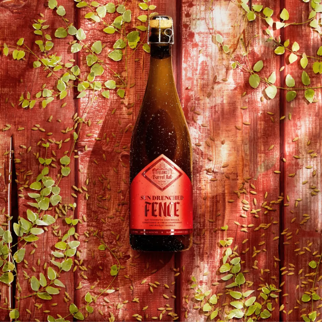 Bottle of Sun Drenched Fence by Felons Brewing Co