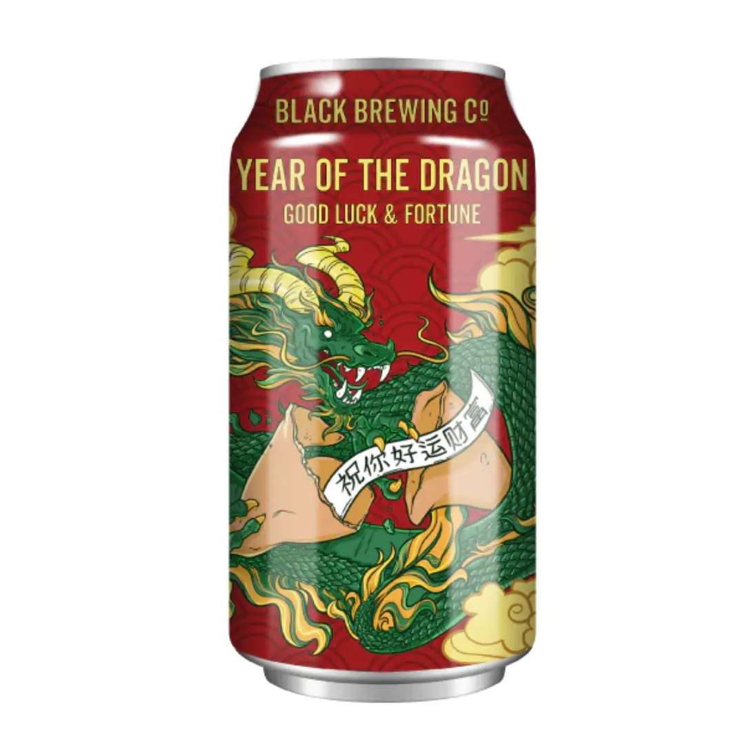 Can of Year of the Dragon Sour by Black Brewing Co.