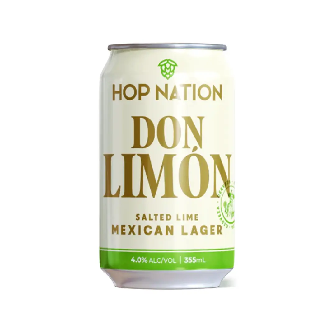 Can of Don Limón Mexican Lager by Hop Nation