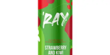 Can of Ray Hard Seltzer - Strawberry and Kiwi by Hop Nation