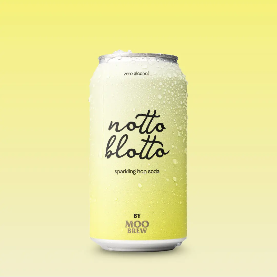 Can of notto blotto by Moo Brew
